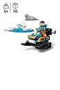 LEGO® City Arctic Explorer Snowmobile 60376 Building Toy Set (70 Pieces)