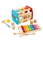 Squirrel Play Wooden Hammer Ball and Xylophone Set