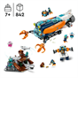 LEGO® City Deep-Sea Explorer Submarine 60379 Building Toy Set (842 Pieces)