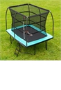 10 x 7.5ft Thorpe Sports Rectangle Trampoline with Enclosure Net
