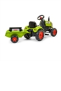 Claas Ride On Pedal Tractor With Trailer