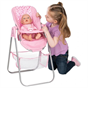 Pink Spot Print Doll's High Chair