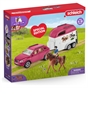 Schleich Horse Club 42535 Horse Adventures with Car and Trailer Playset