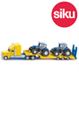 1:87 Truck with 2 New Holland Tractors