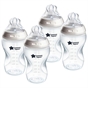 Tommee Tippee Natural Start Anti-Colic Baby Bottle 340ml 4 Pack