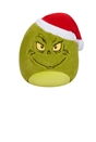 Original Squishmallows Fuzz-A-Mallows Dr. Seuss 12-Inch Grinch in Santa Hat Plush