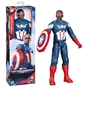 Marvel Captain America: Brave New World Titan Hero Series Action Figure Captain America 30cm