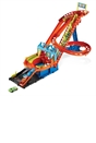 Hot Wheels City Roller Coaster Rally with 5 Diecast Vehicles