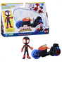 Marvel Spidey and His Amazing Friends Figure with Motorcycle Assortment