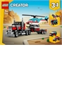 LEGO® Creator Flatbed Truck with Helicopter Toy 31146