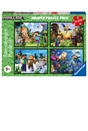 Ravensburger Minecraft 4 x 100 Piece Bumper Pack Jigsaw Puzzle