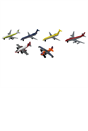 Super Wheelz 6 Pack Diecast Aeroplanes