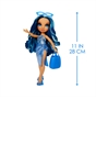 Rainbow High Swim & Style  Fashion Doll for Sidekick- Skyler (Blue)