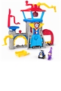 PAW Patrol: Air Rescue, Pup Squad Adventure Bay Airport Playset, with Chase Toy Car & PAW Patrol Vehicle Launcher