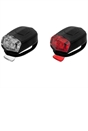 Verve Silicon LED Bike Light Set