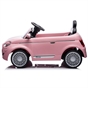 Fiat 500e Car 7.2V Electric Ride On Pink