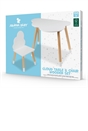 Squirrel Play Wooden Cloud Kids Table and Chair Set