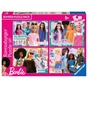 Ravensburger Barbie 100 Piece Jigsaw 4 Puzzle Bumper Pack