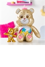 Care Bears Dare To Care Gold Quilted Bear with Dare To Care figure (Limited Edition)