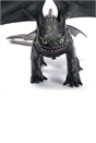 Dreamworks Dragons, How to Train Your Dragon, Battle Dragons, Plasma Sounds Night Fury, 13” Action Figure, Kids Toys for Boys & Girls Ages 4 and up