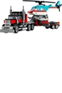 LEGO® Creator Flatbed Truck with Helicopter Toy 31146