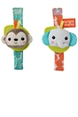 Bright Starts Baby Rattle & Teether Wrist Pals 2 Pack