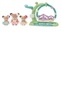 Sylvanian Families Deer Babies Floral Swing Set