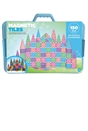 Magnetic Tiles 150-Piece Pastels & Diamonds Set