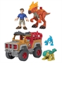 Imaginext Jurassic World Camp Cretaceous Vehicle, Figure and Dinos Pack