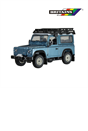 Britains - Land Rover Defender with Roof Rack & Winch