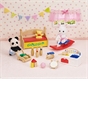 Sylvanian Families Baby's Toy Box -Snow Rabbit & Panda Babies-