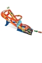 Hot Wheels City Roller Coaster Rally with 5 Diecast Vehicles