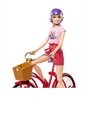 Barbie Pink Passport Holland Doll with Bike