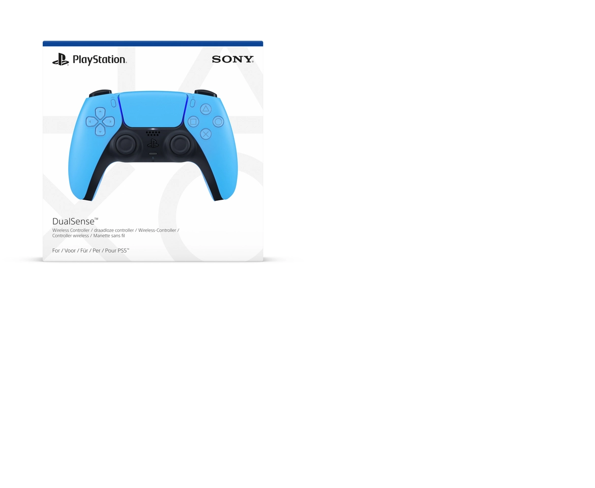 Manette sans fil Sony DualSense Starlight Bleu pour PS5 - Manette