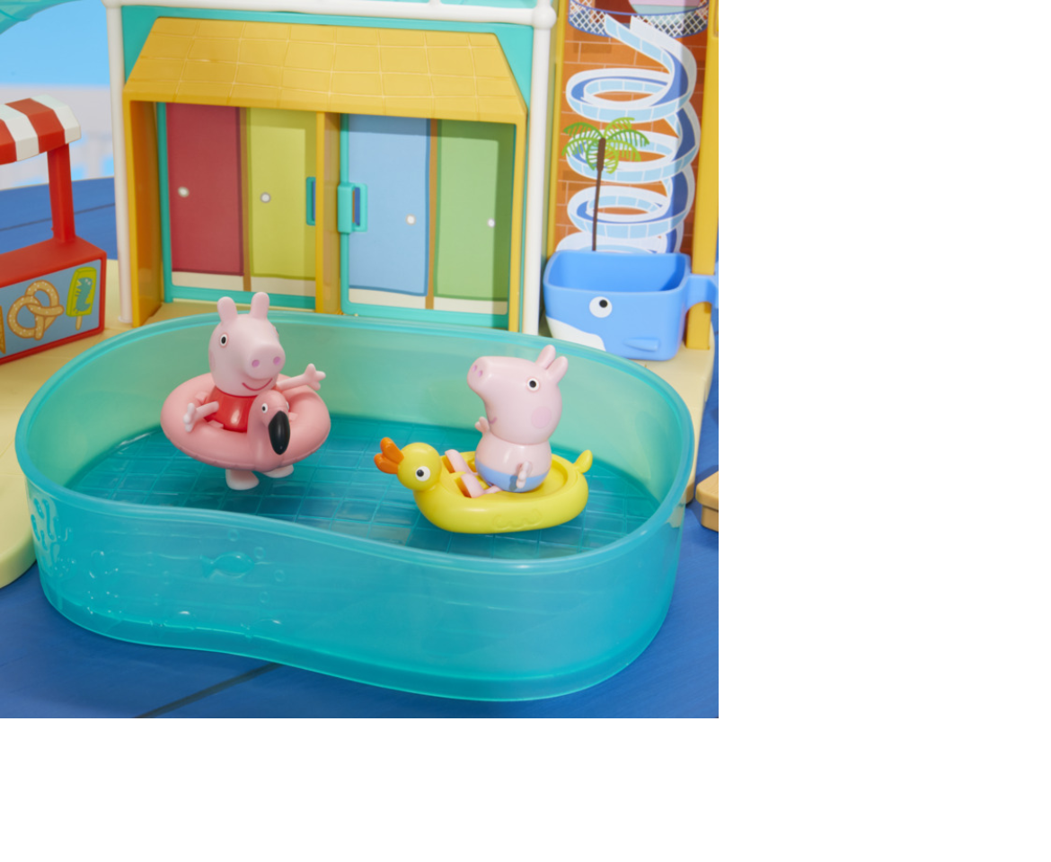 Peppa pig best sale swimming pool toys