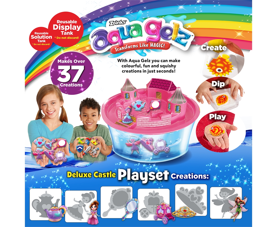 Aqua Gelz Deluxe Playset  Unboxing and Toy Review 