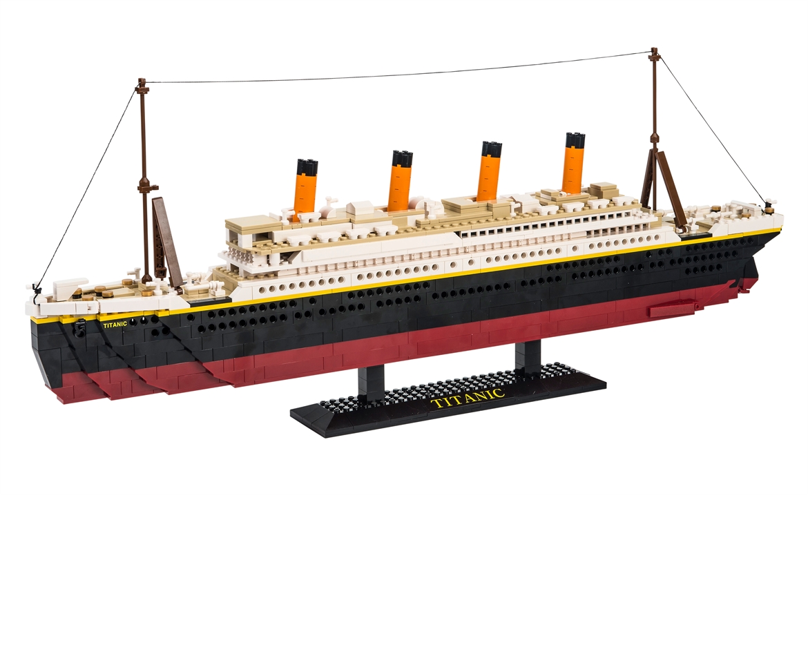 Pieces Gift New Oxford Deluxe Titanic Construction Set Model Building Kit 850 