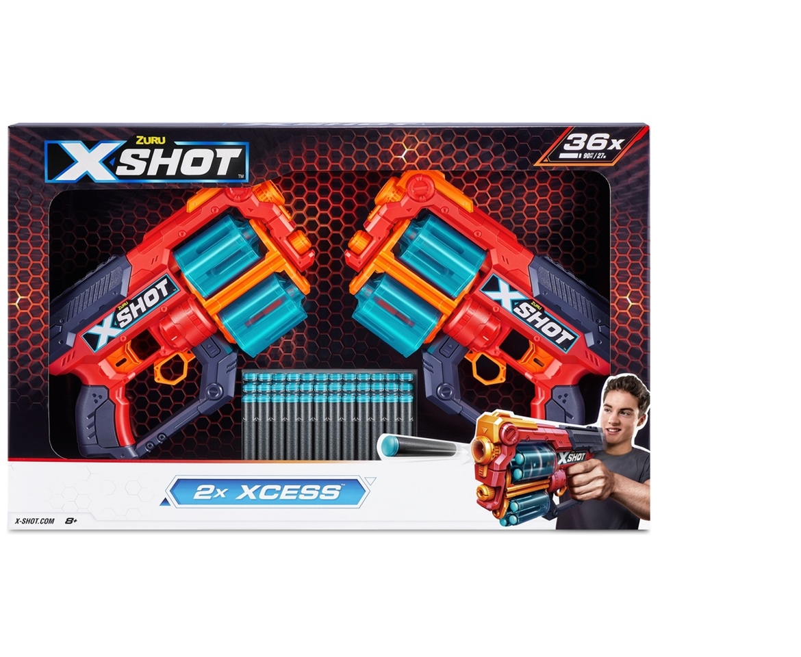 X-SHOT Xcess Double Pack NEW
