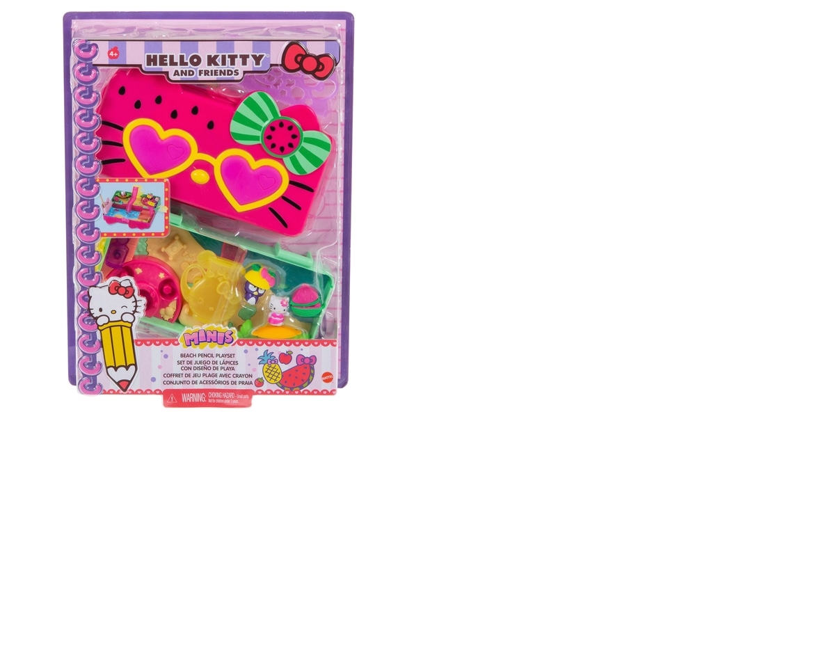 Hello Kitty and Friends Minis Beach Pencil Playset