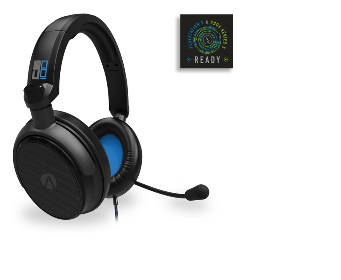 Stealth C6-100 Headset PS4/PS5, for Gaming Blue PC - Switch, Xbox