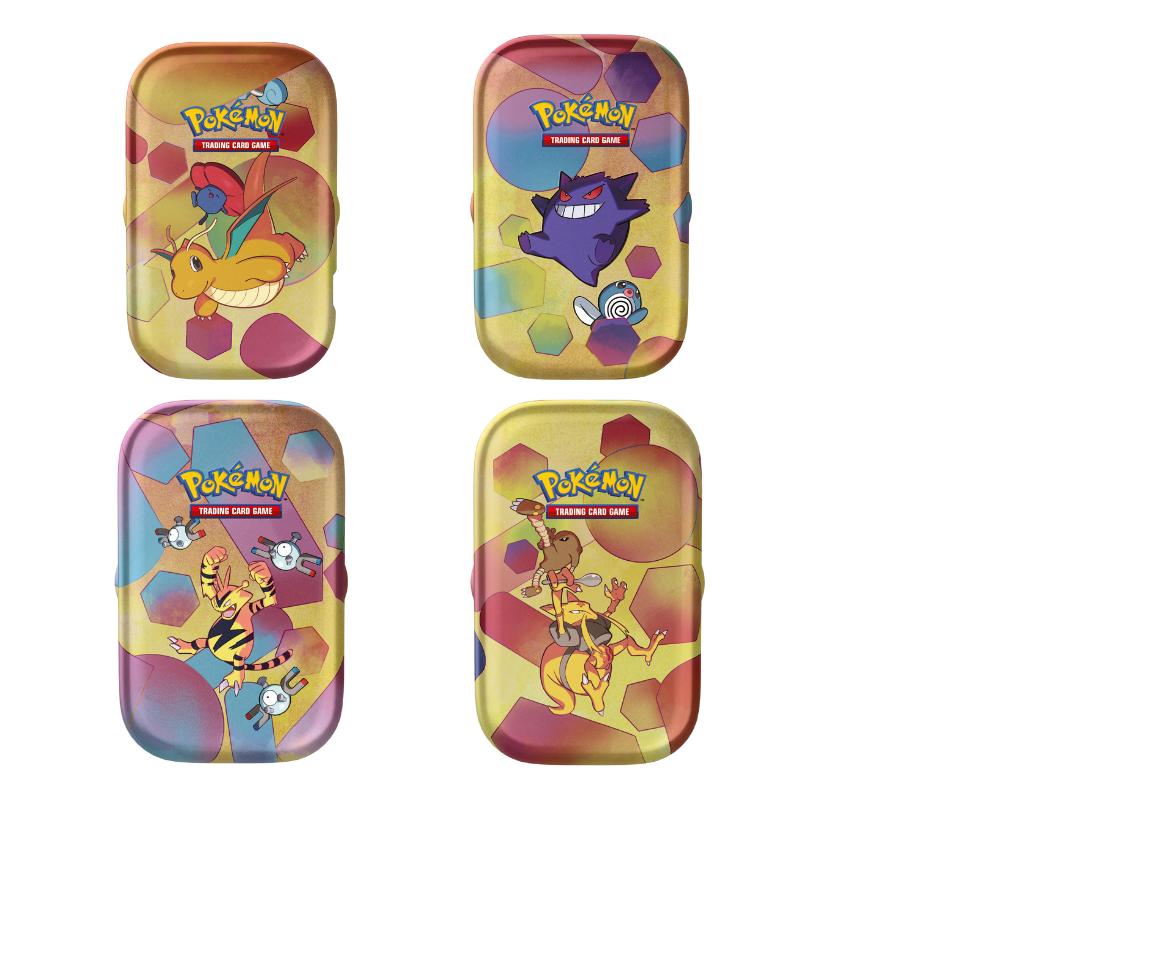 Pokemon Scarlet & Violet 151 Mini Tin Display