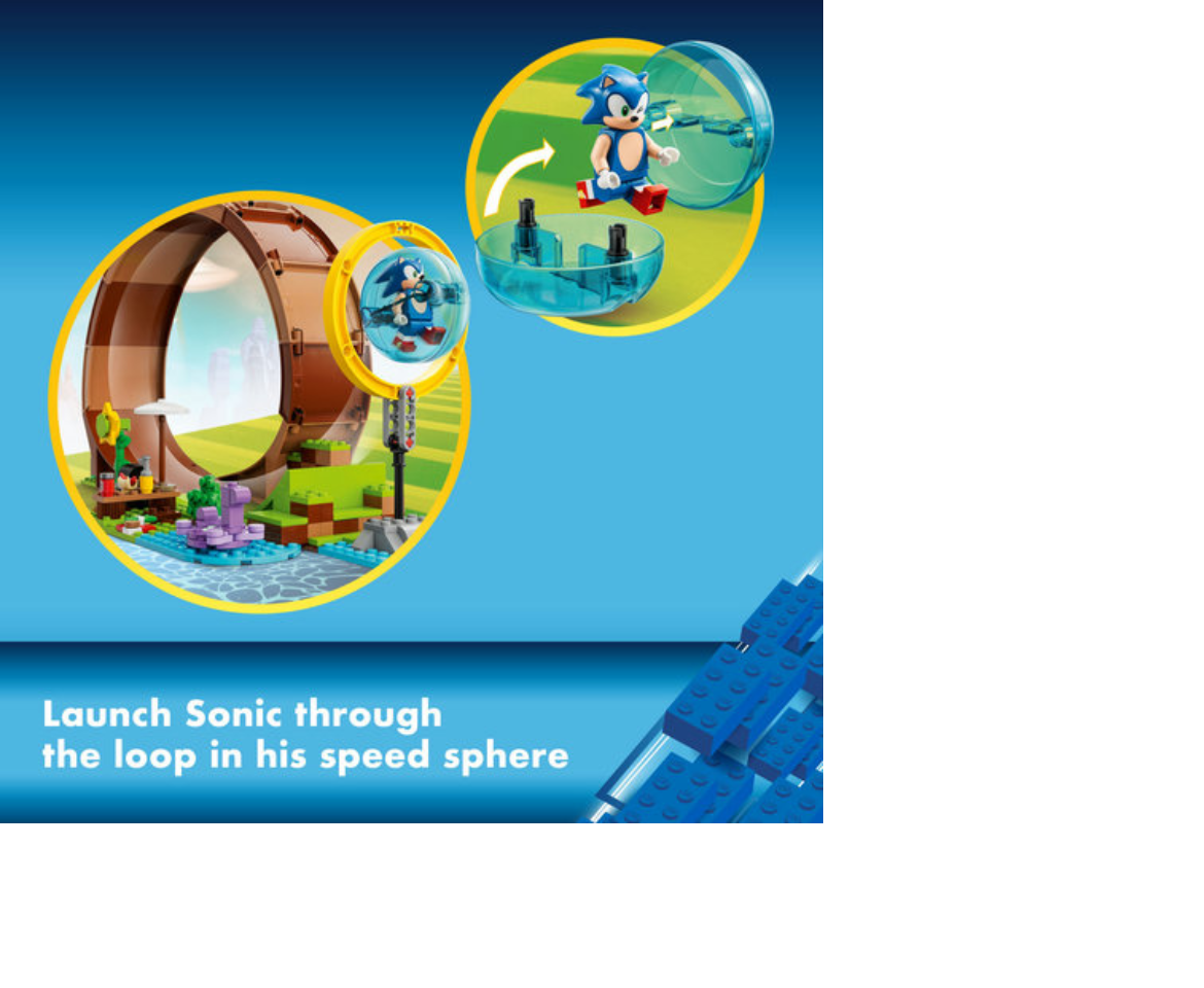 LEGO 76994 Sonic's Green Hill Zone Loop Challenge - LEGO Sonic the