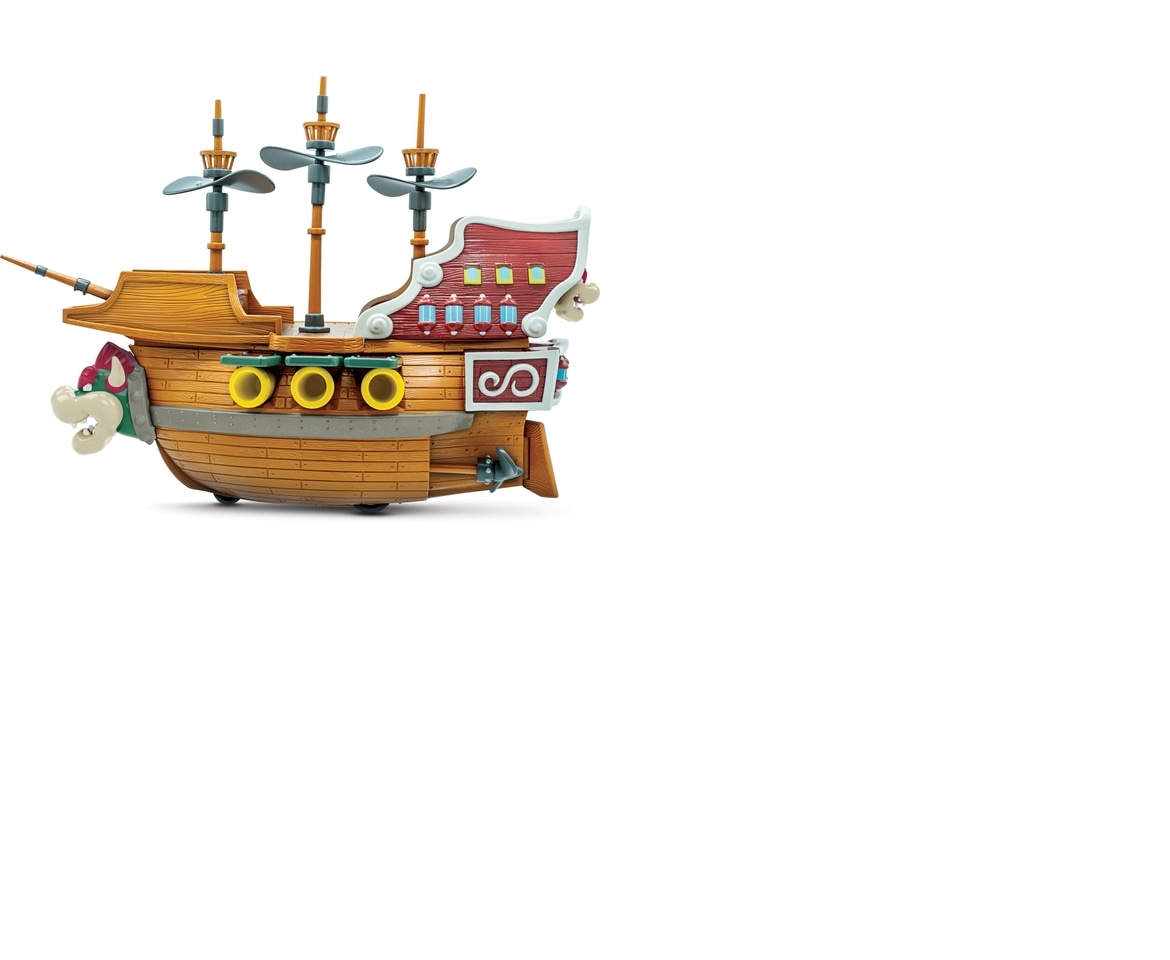 Super Mario DLX Bowser's Ship Playset