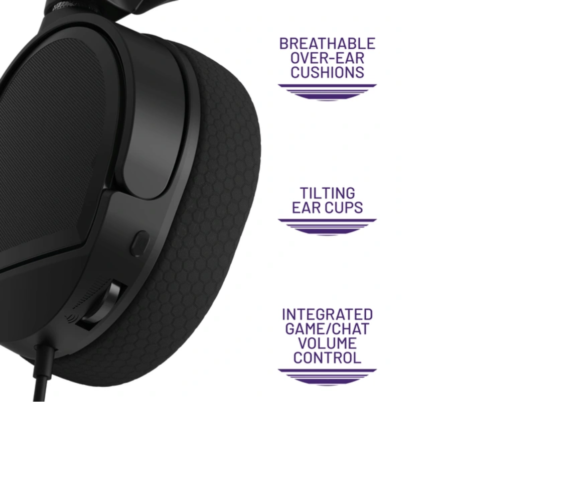 Ps4 headset with 2025 chat volume control