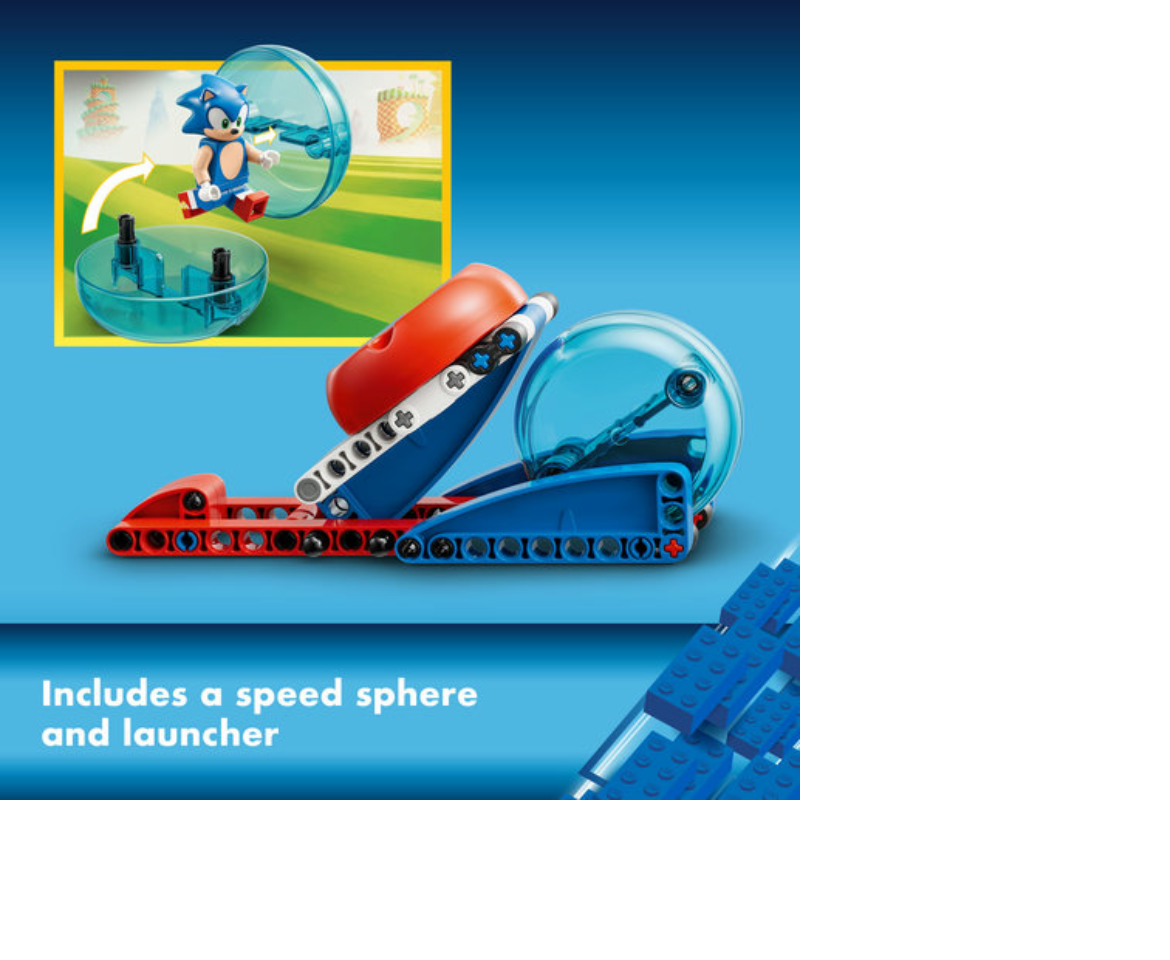 LEGO Sonic the Hedgehog Sonic’s Speed Sphere Challenge 76990