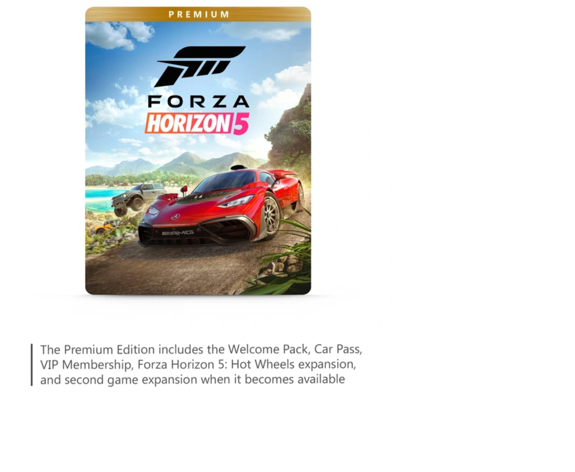 Xbox Series X Edição Premium de Forza Horizon 5