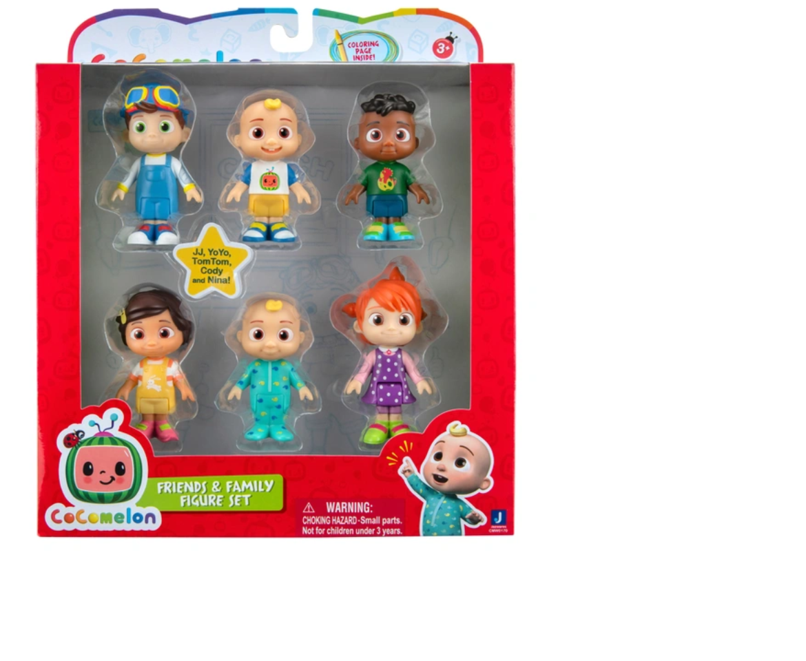 Pack 6 figurines Cocomelon