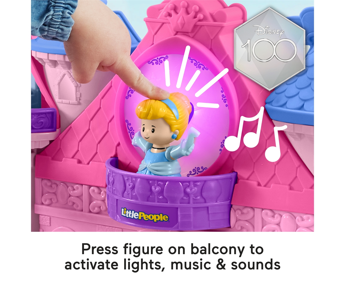 Disney Princess Little People Magical Lights & Dancing Castle Playset