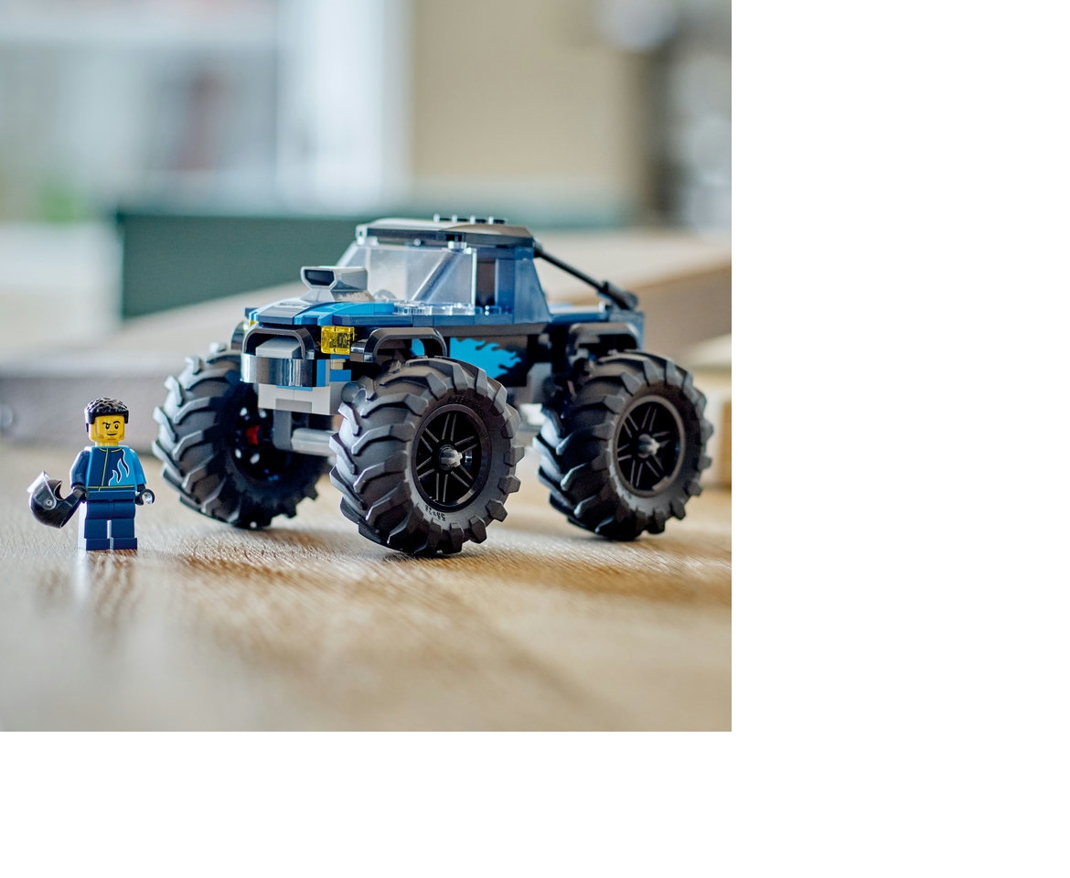 Blue monster truck toy online