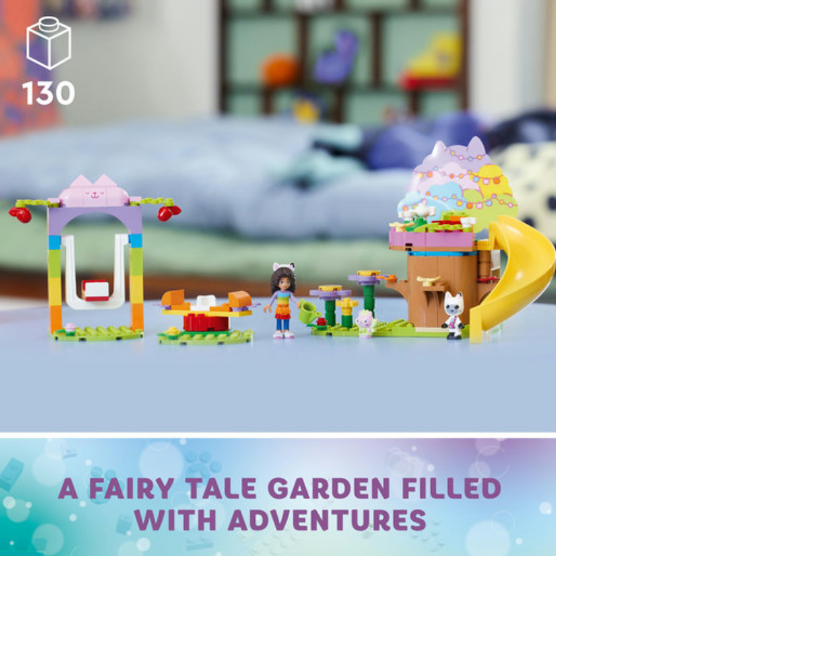 Kitty Fairy's Garden Party 10787, LEGO® Gabby's Dollhouse